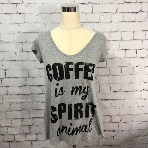 Coffee Is My Spirit Animal T-Shirt - Picture 4 of 4